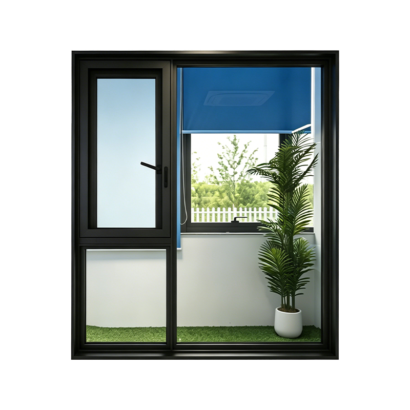 120 Electric Outward Opening Steel Mesh Integrated Window